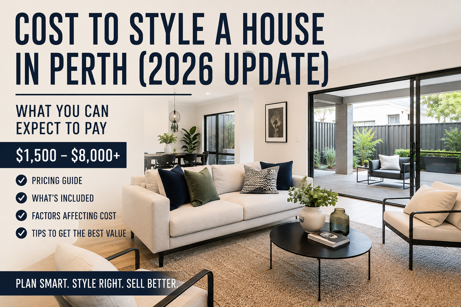 Cost to Style a House in Perth (2026 Update): What You Can Expect to Pay