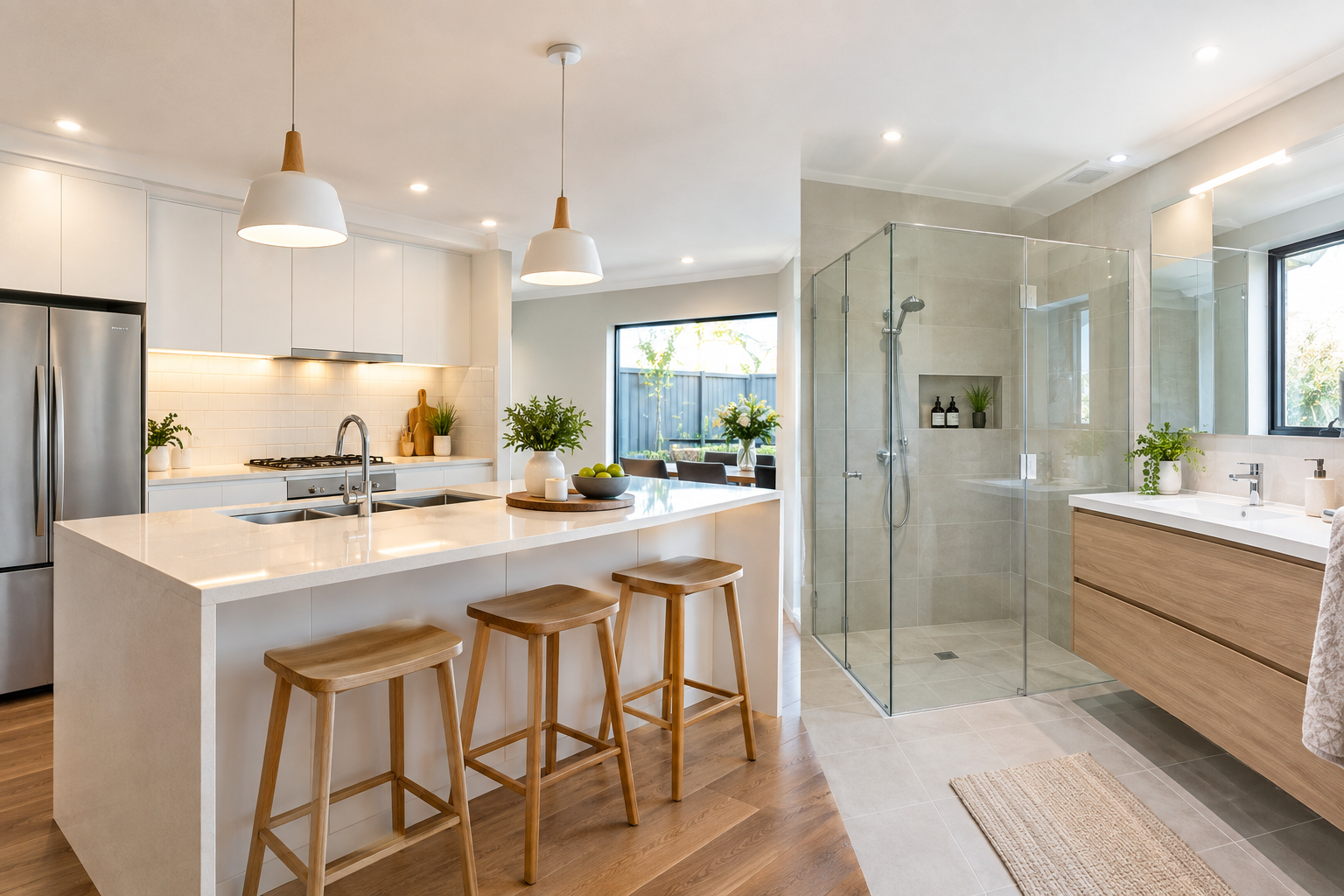 kitchen and bathroom styling perth